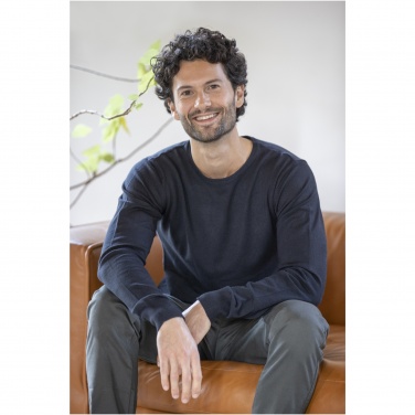 Logotrade verslo dovanos nuotrauka: Merrit vyriškas megztinis su įtemptu kaklu